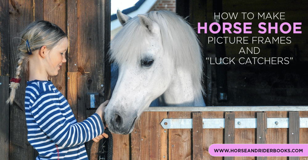 Horse Shoe Picture Frames and Luck Catchers in Horse Fun